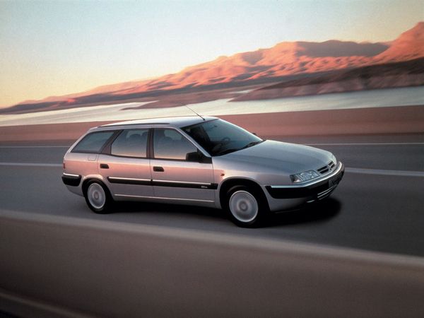 Citroën Xantia 1997. Carrosserie, extérieur. Break 5-portes, 1 génération, restyling