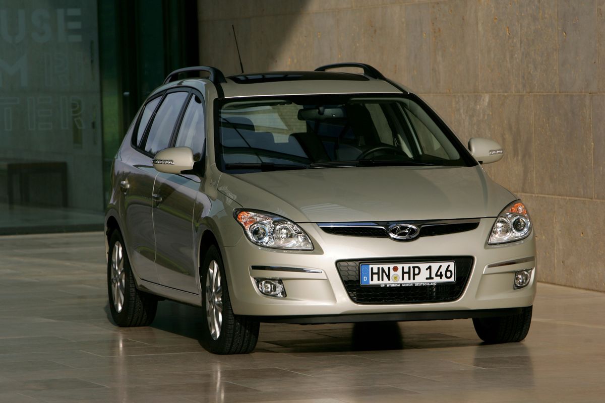 Hyundai i30 2008. Carrosserie, extérieur. Break 5-portes, 1 génération
