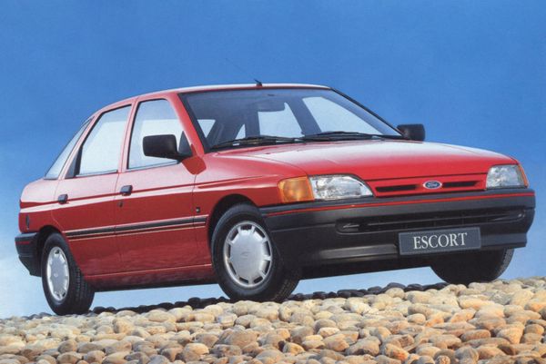 Ford Escort 1990. Carrosserie, extérieur. Hatchback 5-portes, 5 génération