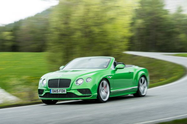 Bentley Continental GT 2015. Carrosserie, extérieur. Cabriolet, 2 génération, restyling