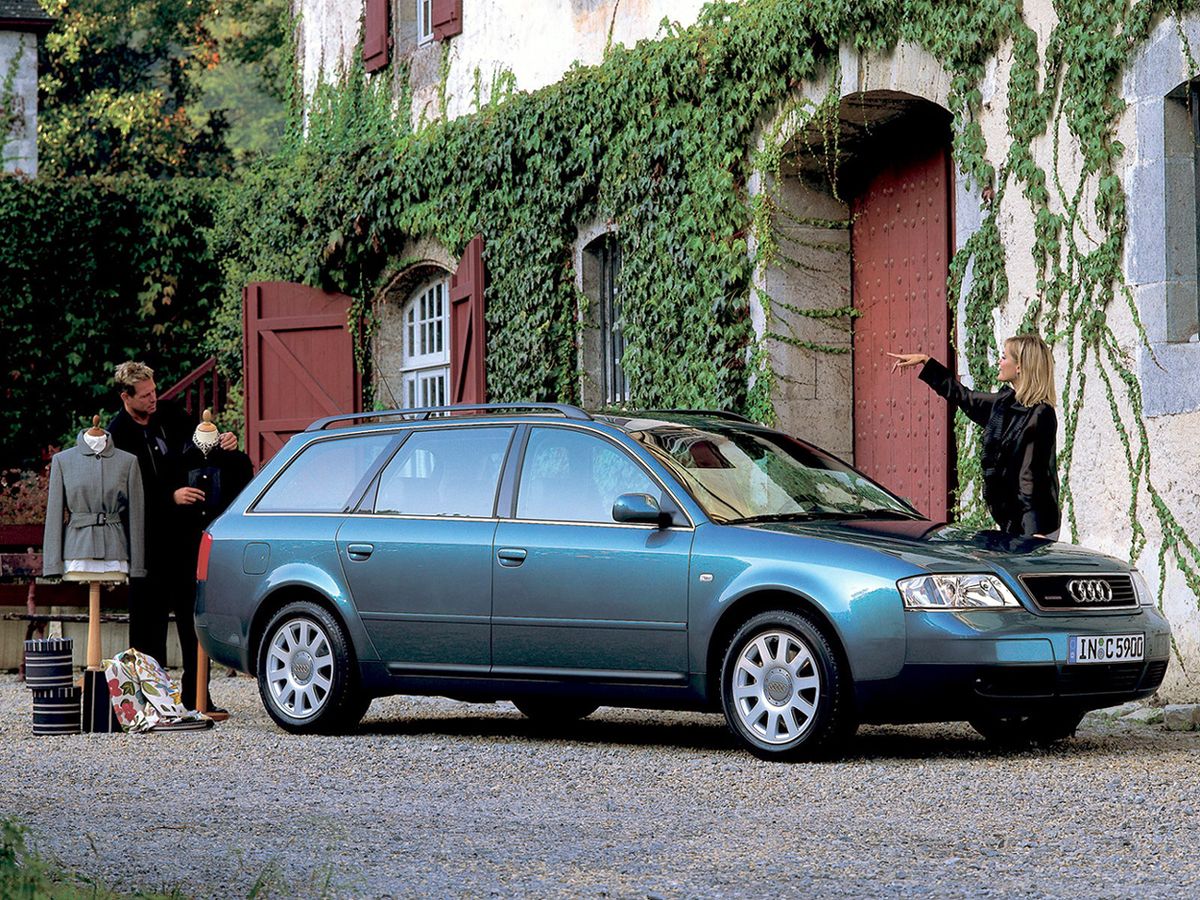 Audi A6 1997. Carrosserie, extérieur. Break 5-portes, 2 génération