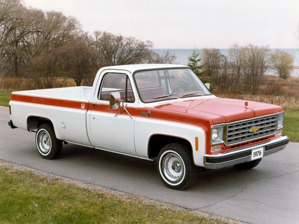 Chevrolet C/K 1972. Bodywork, Exterior. Pickup single-cab, 3 generation