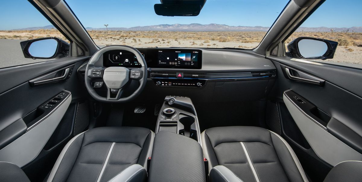 Kia EV6 2024. Передние сидения. Внедорожник 5 дв., 1 поколение, рестайлинг 1