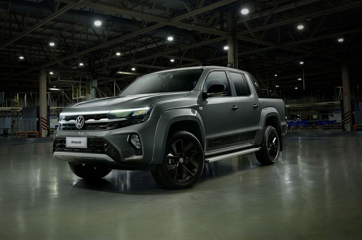 Volkswagen Amarok 2024. Кузов, экстерьер. Пикап Двойная кабина, 2 поколение, рестайлинг