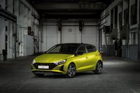 Хёндэ i20 2023. Кузов, экстерьер. Мини 5 дверей, 3 поколение, рестайлинг