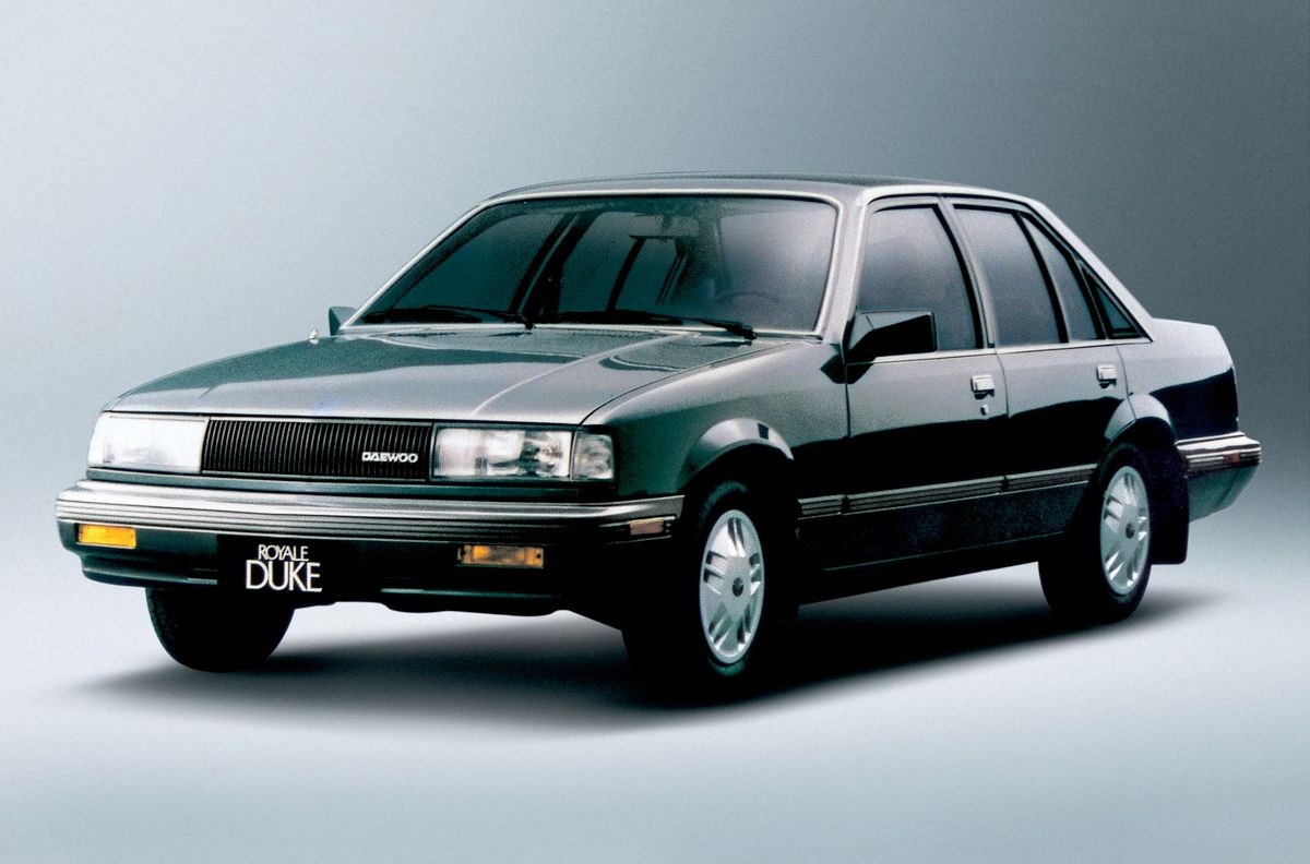 Daewoo Royale 1981. Bodywork, Exterior. Sedan, 1 generation