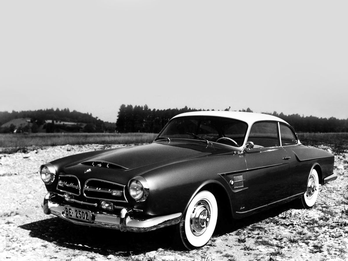 BMW 502 1954. Carrosserie, extérieur. Coupé, 1 génération