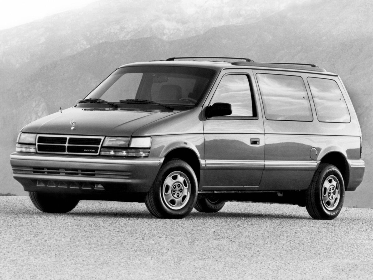 Dodge Caravan 1990. Bodywork, Exterior. Minivan, 2 generation