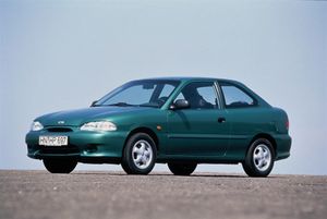 Hyundai Accent 1994. Carrosserie, extérieur. Hatchback 3-portes, 1 génération