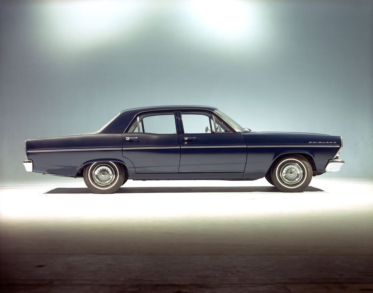 Ford Fairlane 1966. Carrosserie, extérieur. Berline, 5 génération