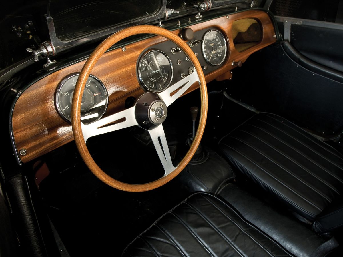 Morgan Plus 4 1950. Front seats. Speedster, 1 generation