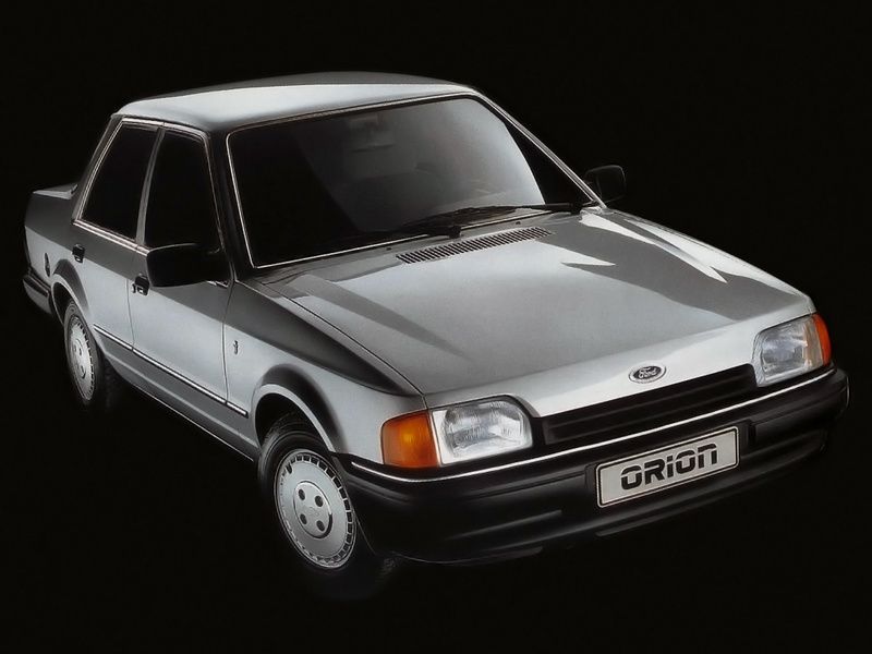 Ford Orion 1985. Carrosserie, extérieur. Berline, 2 génération