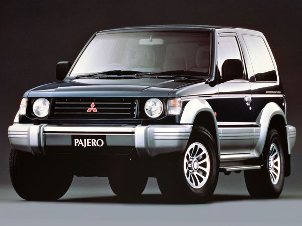 Mitsubishi Pajero 1991. Carrosserie, extérieur. VUS 3-portes, 2 génération