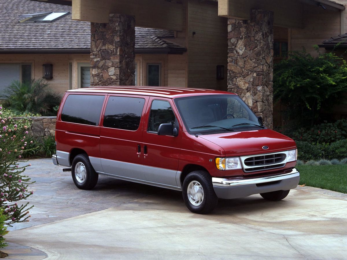 Ford Econoline 1997. Bodywork, Exterior. Minivan, 4 generation, restyling 1