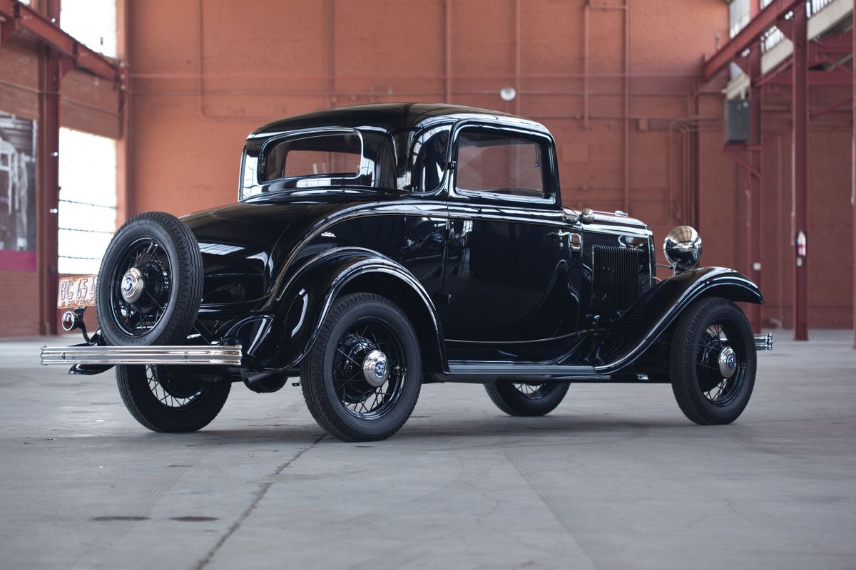 Ford V8 1932. Carrosserie, extérieur. Coupé, 1 génération