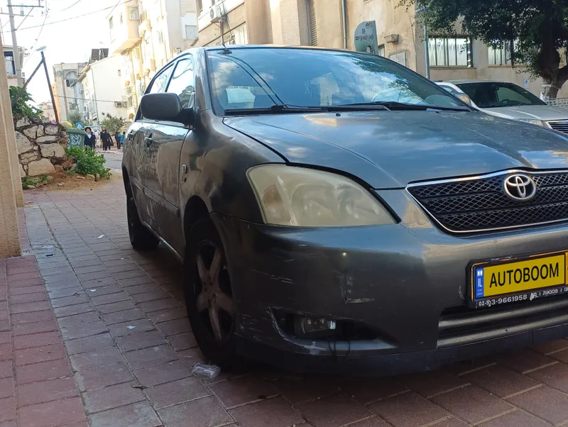 טויוטה קורולה Run-X יד 2 רכב, 2003, פרטי