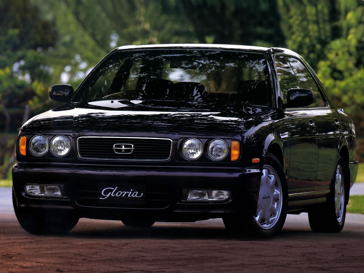 Nissan Gloria 1991. Bodywork, Exterior. Sedan, 9 generation