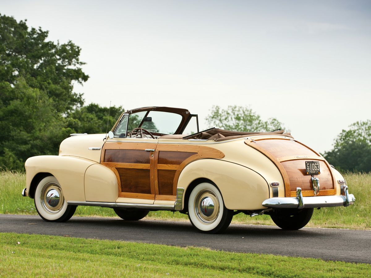 Chevrolet Fleetmaster 1946. Carrosserie, extérieur. Cabriolet, 1 génération