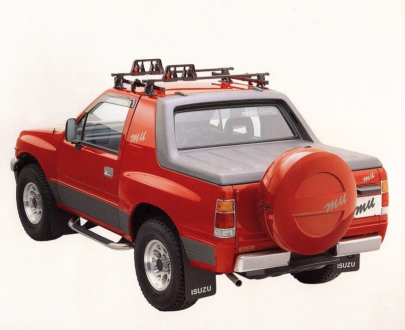 Isuzu MU 1989. Bodywork, Exterior. SUV cabriolet, 1 generation