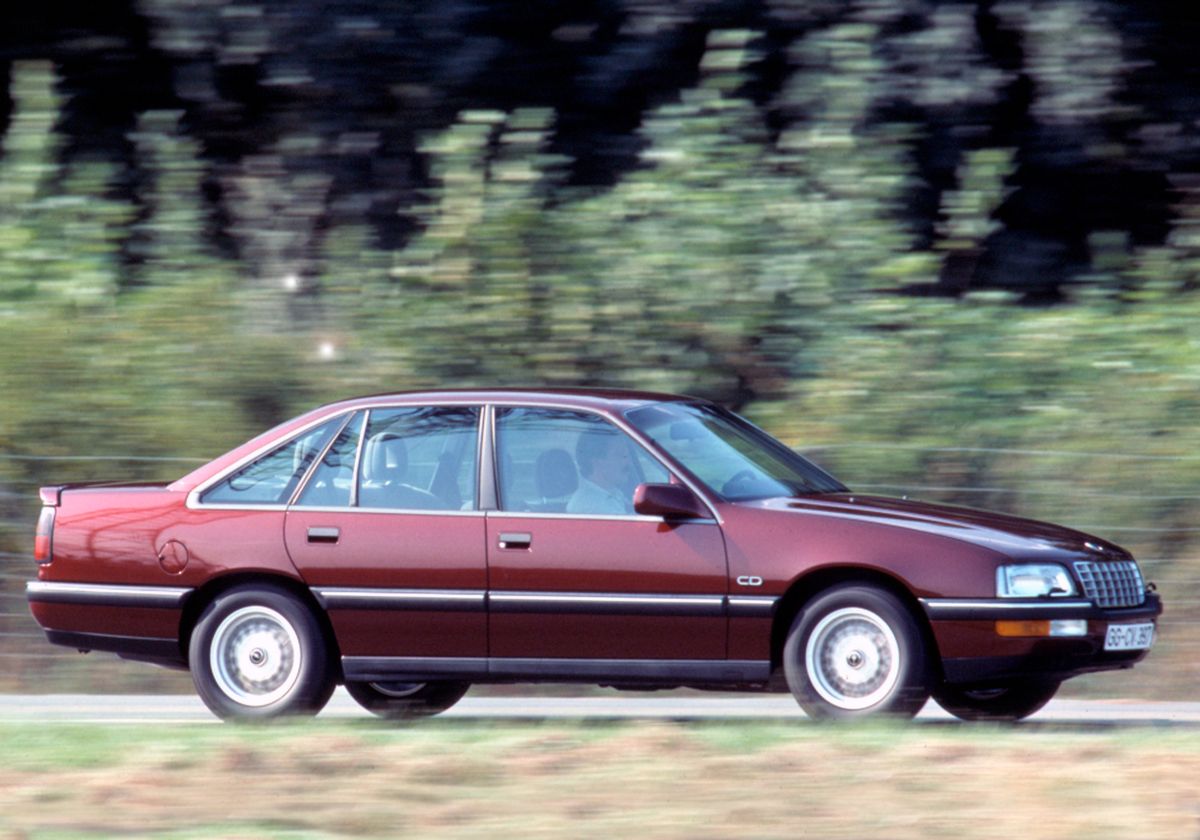 Opel Senator 1987. Carrosserie, extérieur. Berline, 2 génération