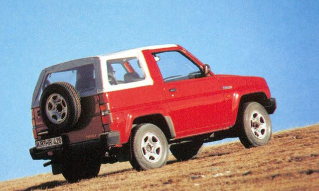 Daihatsu Feroza 1989. Carrosserie, extérieur. VUS cabriolet, 1 génération