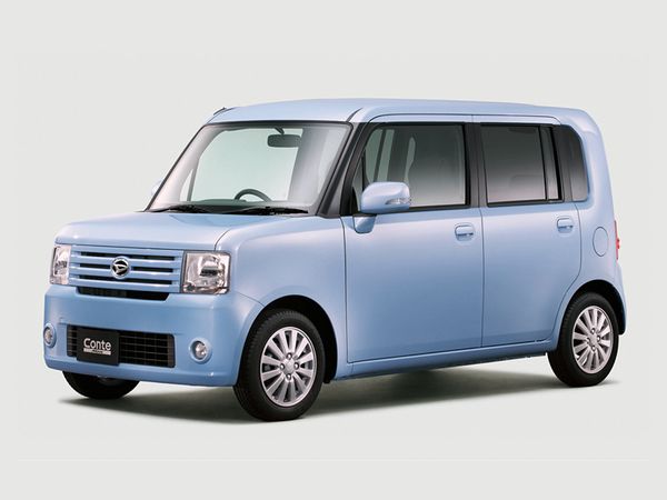 Daihatsu Move Conte 2008. Carrosserie, extérieur. Mini 5-portes, 1 génération