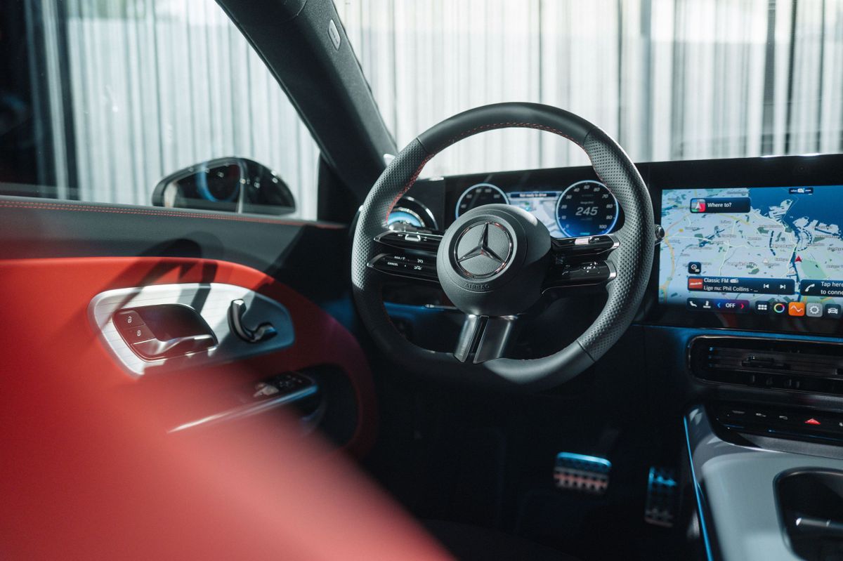 Mercedes CLA 2025. Панель приборов. Универсал 5 дв., 3 поколение