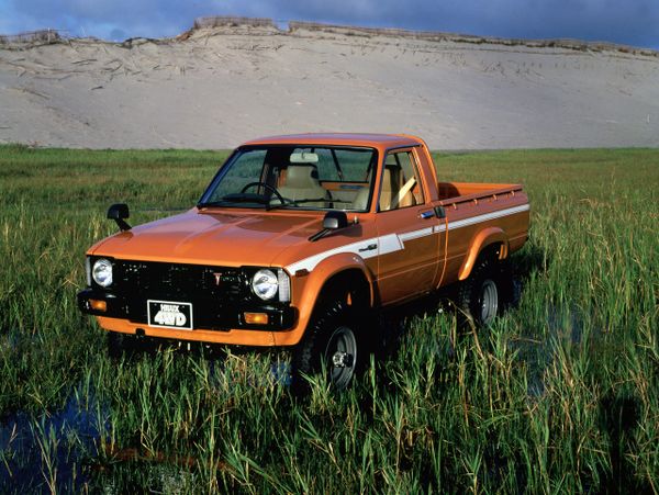 Toyota Hilux 1978. Carrosserie, extérieur. 1 pick-up, 3 génération