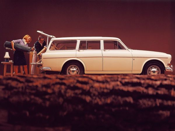 Volvo 120 Series 1956. Carrosserie, extérieur. Break 5-portes, 1 génération