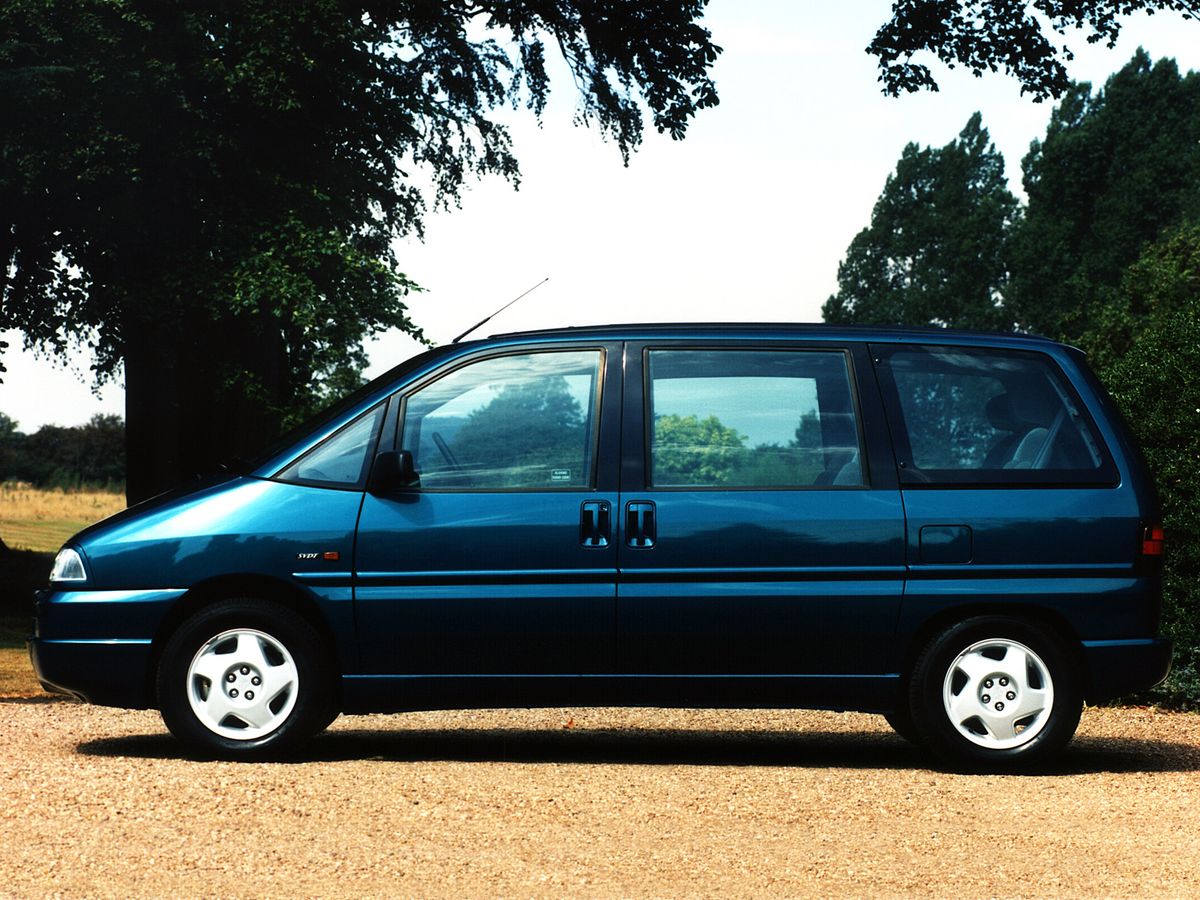 Peugeot 806 1994. Carrosserie, extérieur. Compact Van, 1 génération