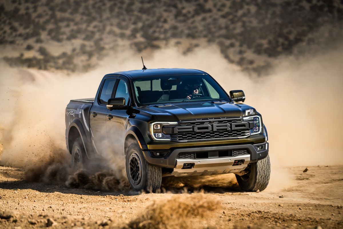 Ford Ranger Raptor 2023. Carrosserie, extérieur. 2 pick-up, 5 génération