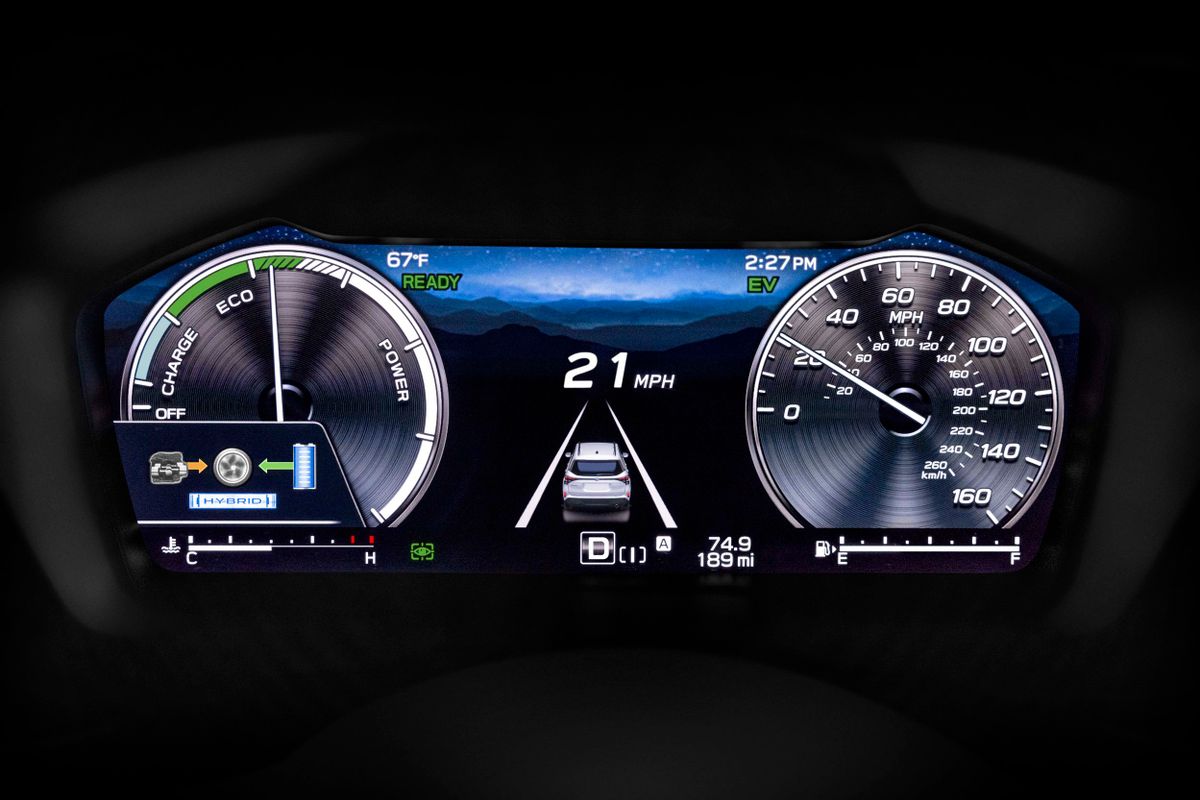 Subaru Forester 2023. Панель приборов. Внедорожник 5 дв., 6 поколение