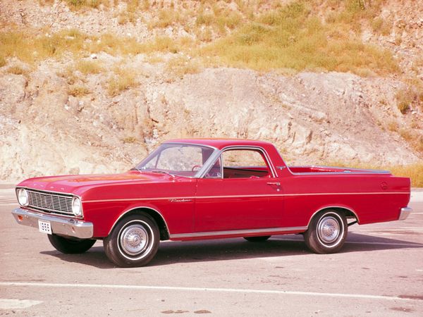 Ford Ranchero 1966. Carrosserie, extérieur. Pick-up, 3 génération