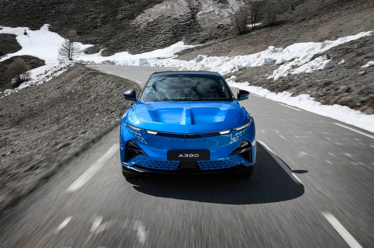 Alpine A390 2025. Кузов, экстерьер. Кроссовер Купе, 1 поколение