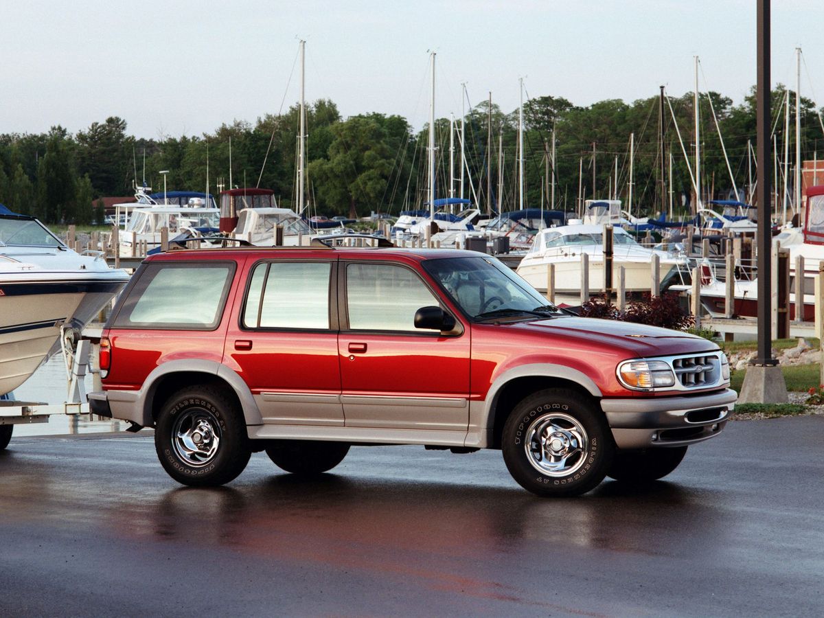 פורד אקספלורר ‏1994. מרכב, צורה. רכב שטח 5 דלתות, 2 דור