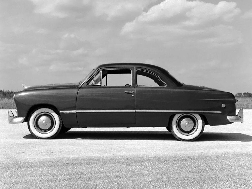 Форд Кастом 1949. Кузов, экстерьер. Купе, 1 поколение