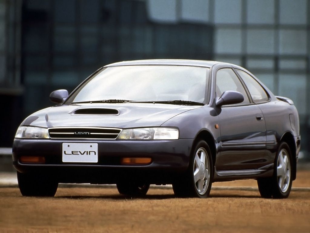Тойота Королла Левин 1991. Кузов, экстерьер. Купе, 6 поколение