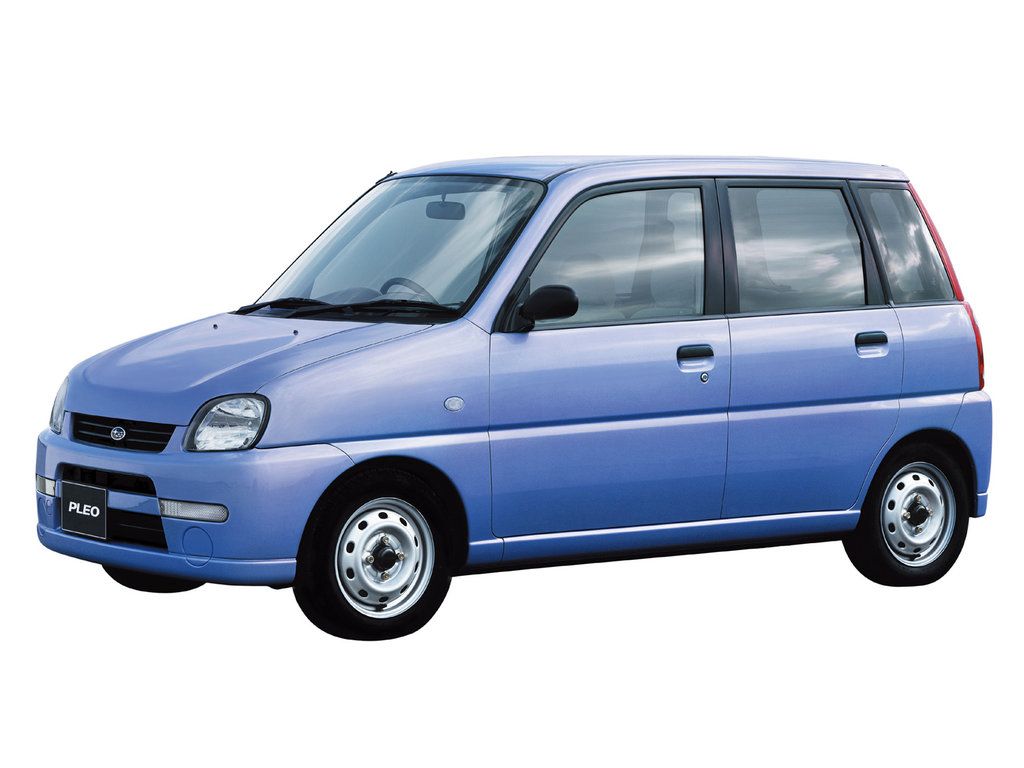Subaru Pleo 2002. Carrosserie, extérieur. Mini 5-portes, 1 génération, restyling 2