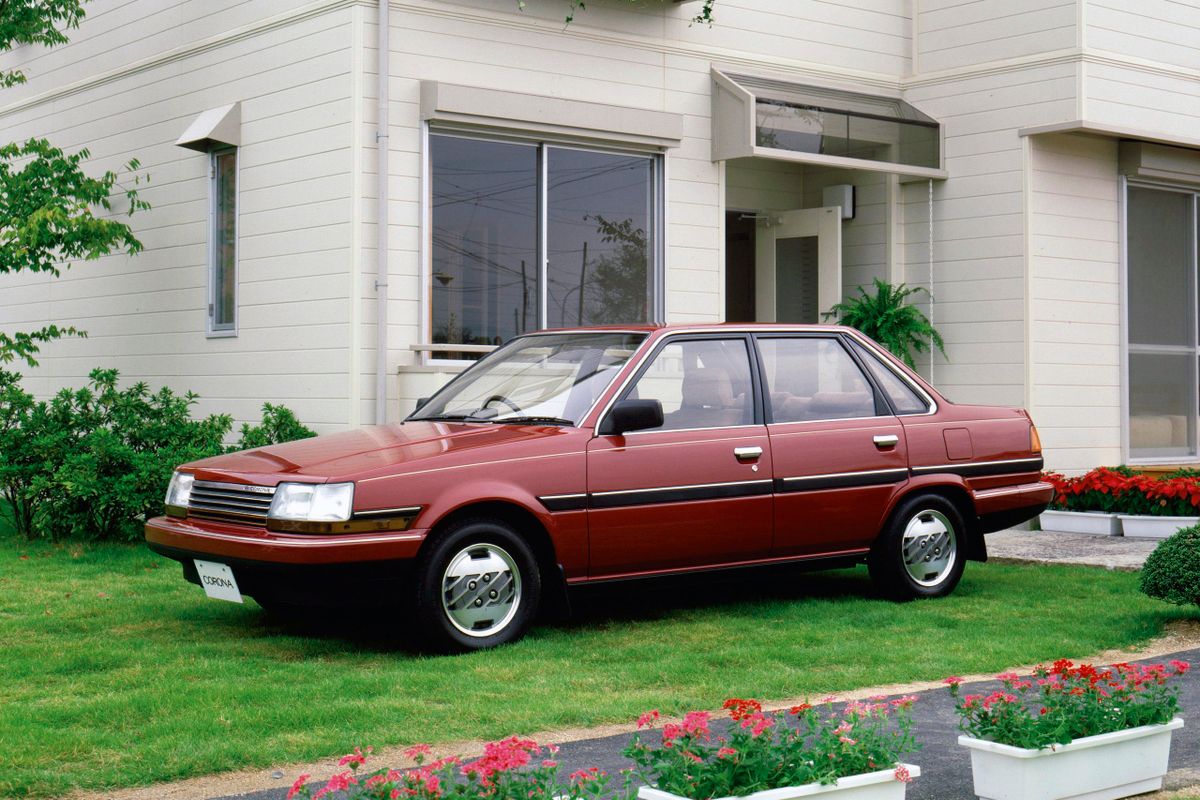 Тойота Корона 1983. Кузов, экстерьер. Седан, 8 поколение