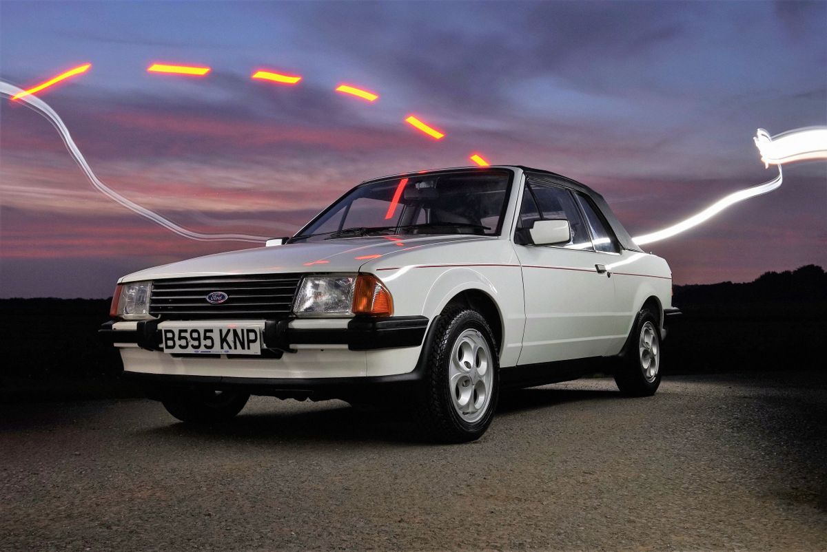 Ford Escort 1980. Carrosserie, extérieur. Cabriolet, 3 génération