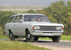 Opel Rekord 1967. Carrosserie, extérieur. Break 3-portes, 3 génération