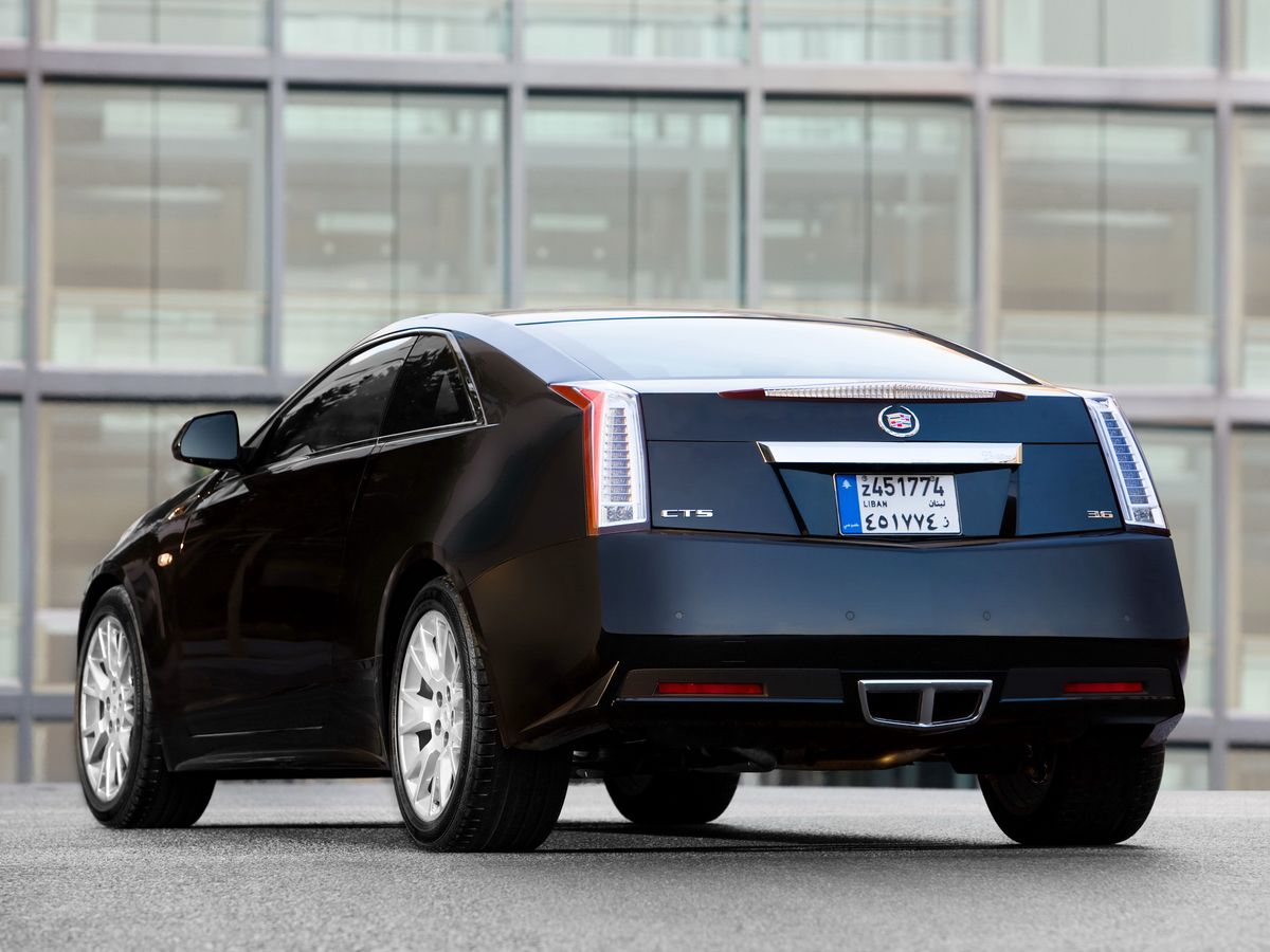 Cadillac CTS 2009. Bodywork, Exterior. Coupe, 2 generation
