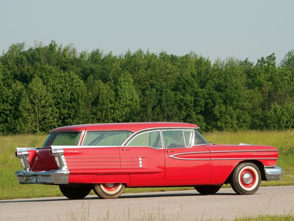Oldsmobile Eighty Eight 1957. Bodywork, Exterior. Estate 5-door, 3 generation