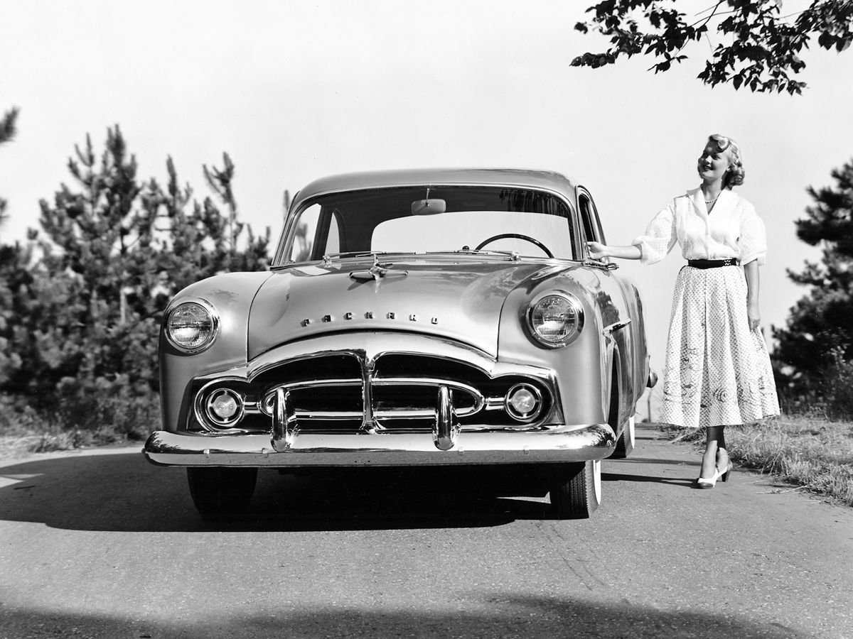 Packard 200/250 1951. Carrosserie, extérieur. Berline 2-portes, 1 génération