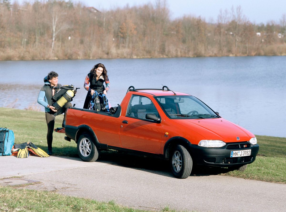Fiat Strada 1996. Carrosserie, extérieur. 1 pick-up, 1 génération