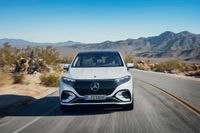 מרצדס-בנץ EQS SUV 2022. מרכב, צורה. רכב שטח 5 דלתות, 1 דור