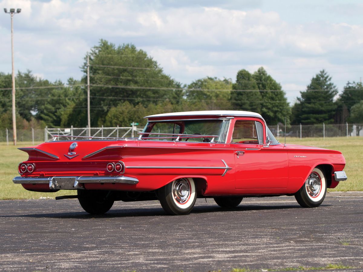 Chevrolet El Camino 1959. Bodywork, Exterior. Pickup single-cab, 1 generation