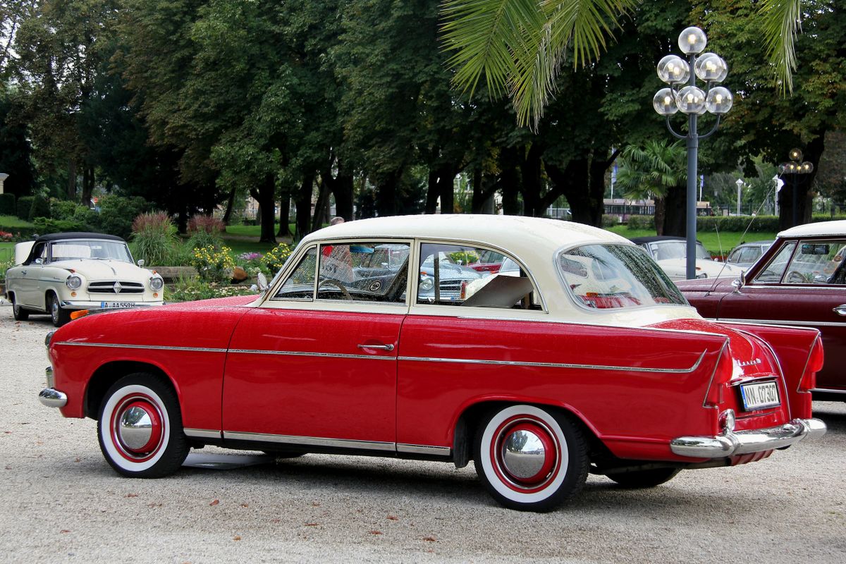 Боргвард Hansa 1100 1959. Кузов, экстерьер. Седан 2 дв., 2 поколение