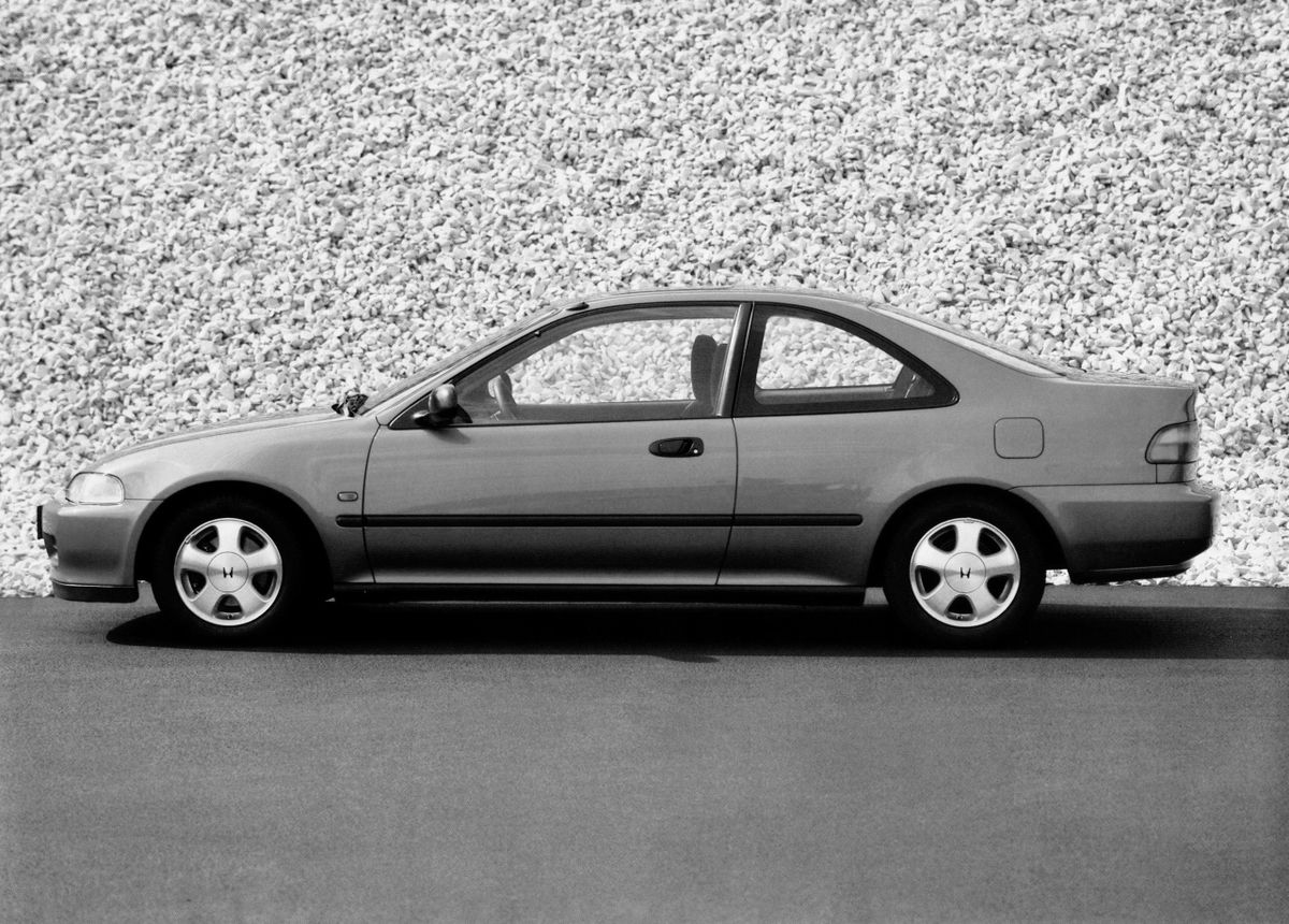 Хонда Цивик (США) 1991. Кузов, экстерьер. Купе, 5 поколение