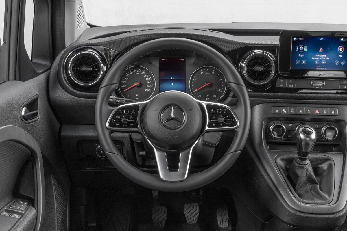 Mercedes Citan 2021. Tableau de bord. Fourgonnette, 2 génération